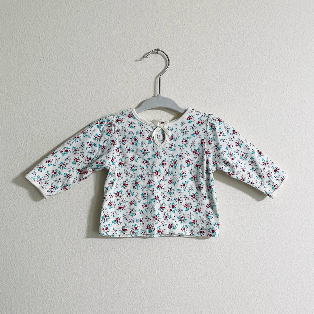 Floral Long-sleeve Shirt